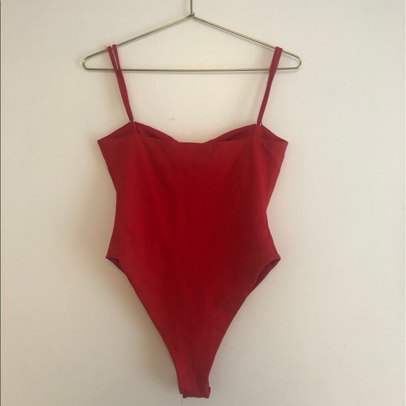 Red Tiger Mist Bodysuit - Picture 3 of 3